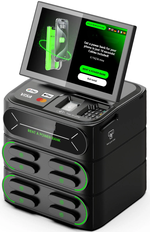 Zarge countertop power bank station